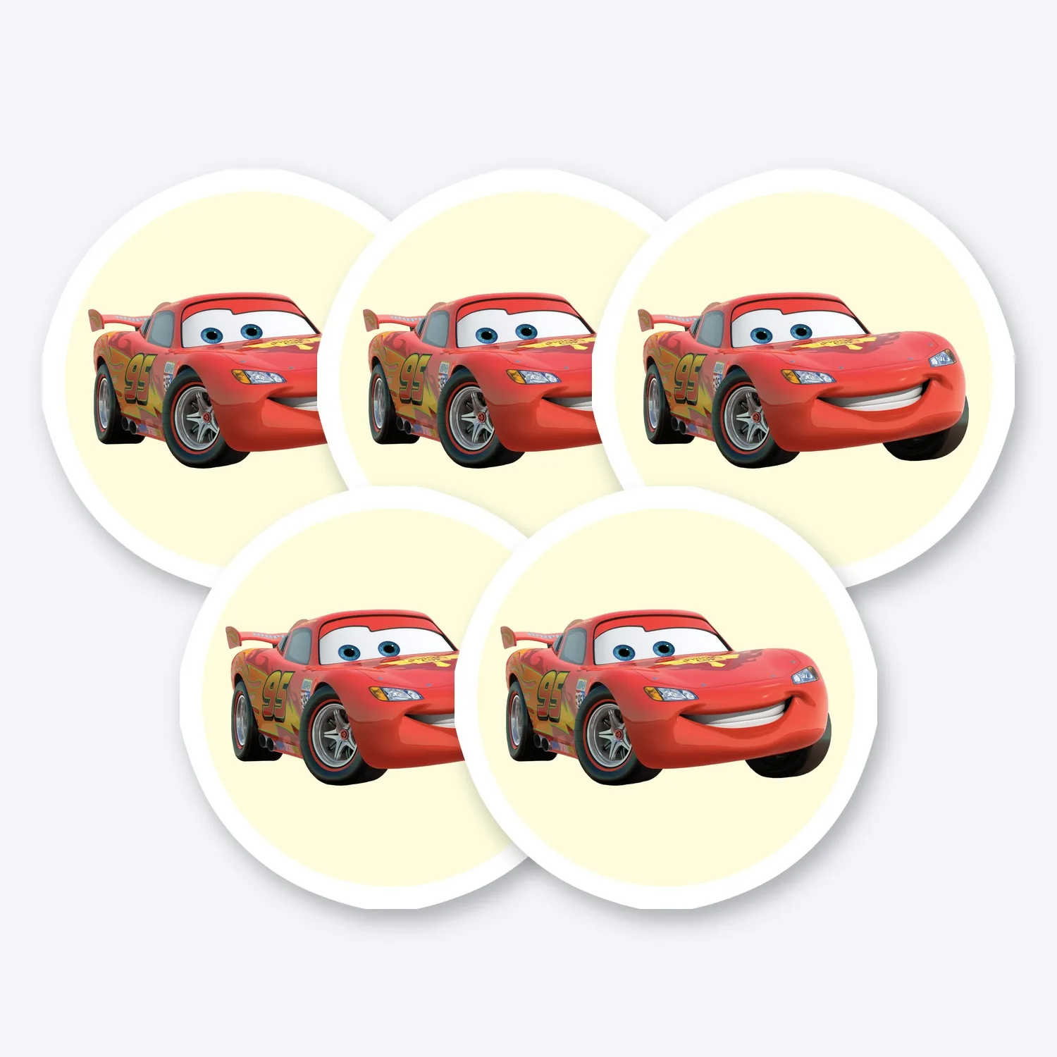 Cars Lightning McQueen Aufkleber Set