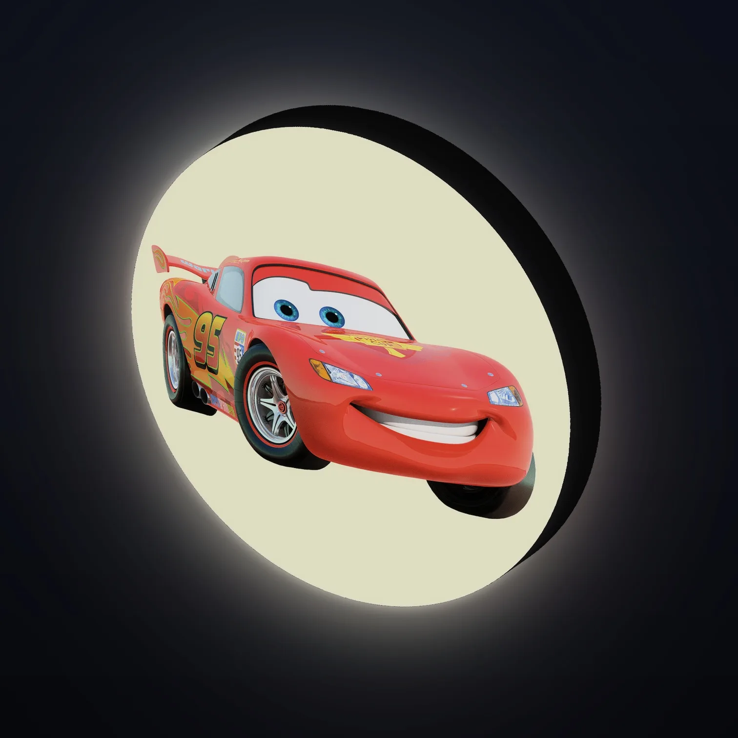 Cars Lightning McQueen LED-Leuchte