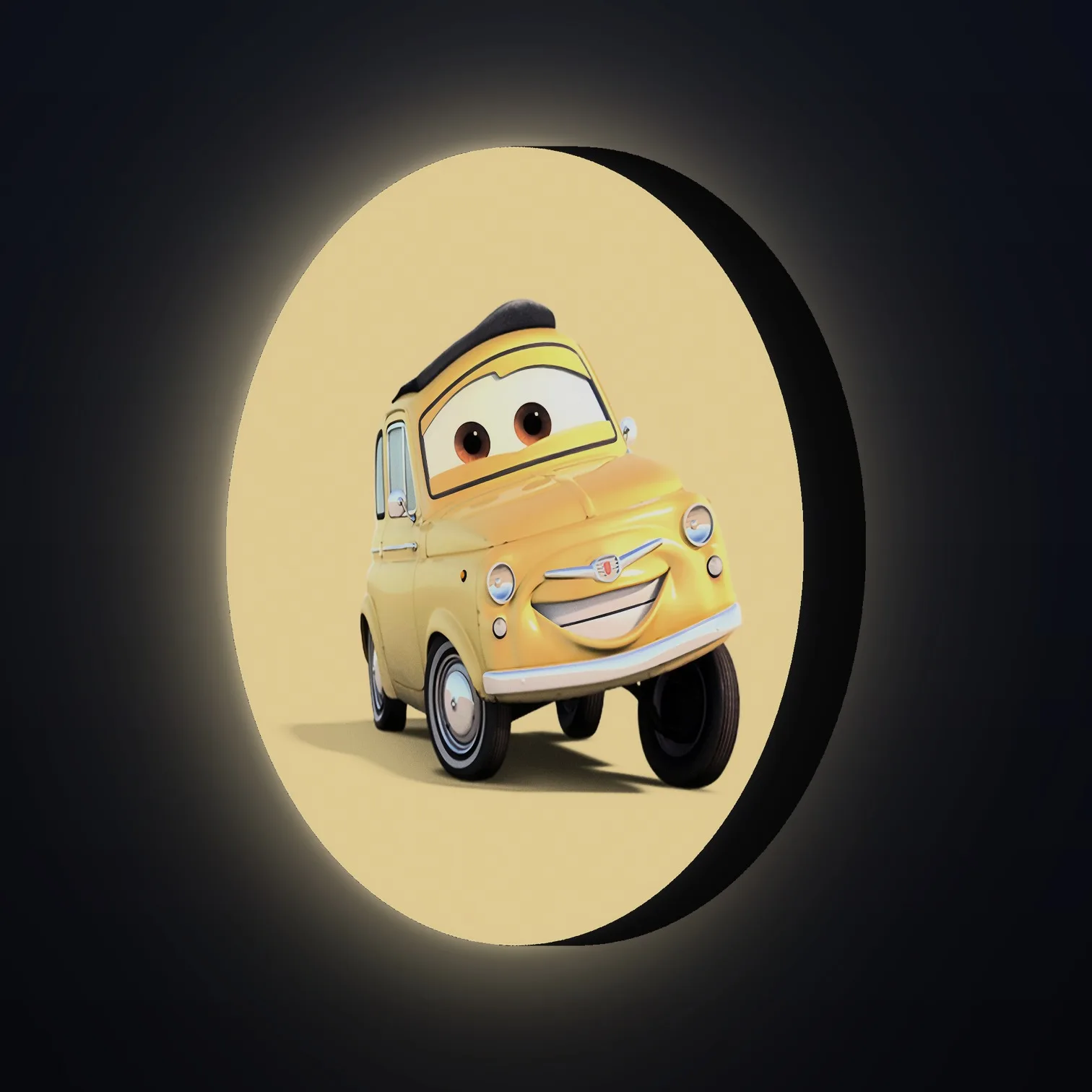 Cars Luigi Fiat 500 LED-Leuchte