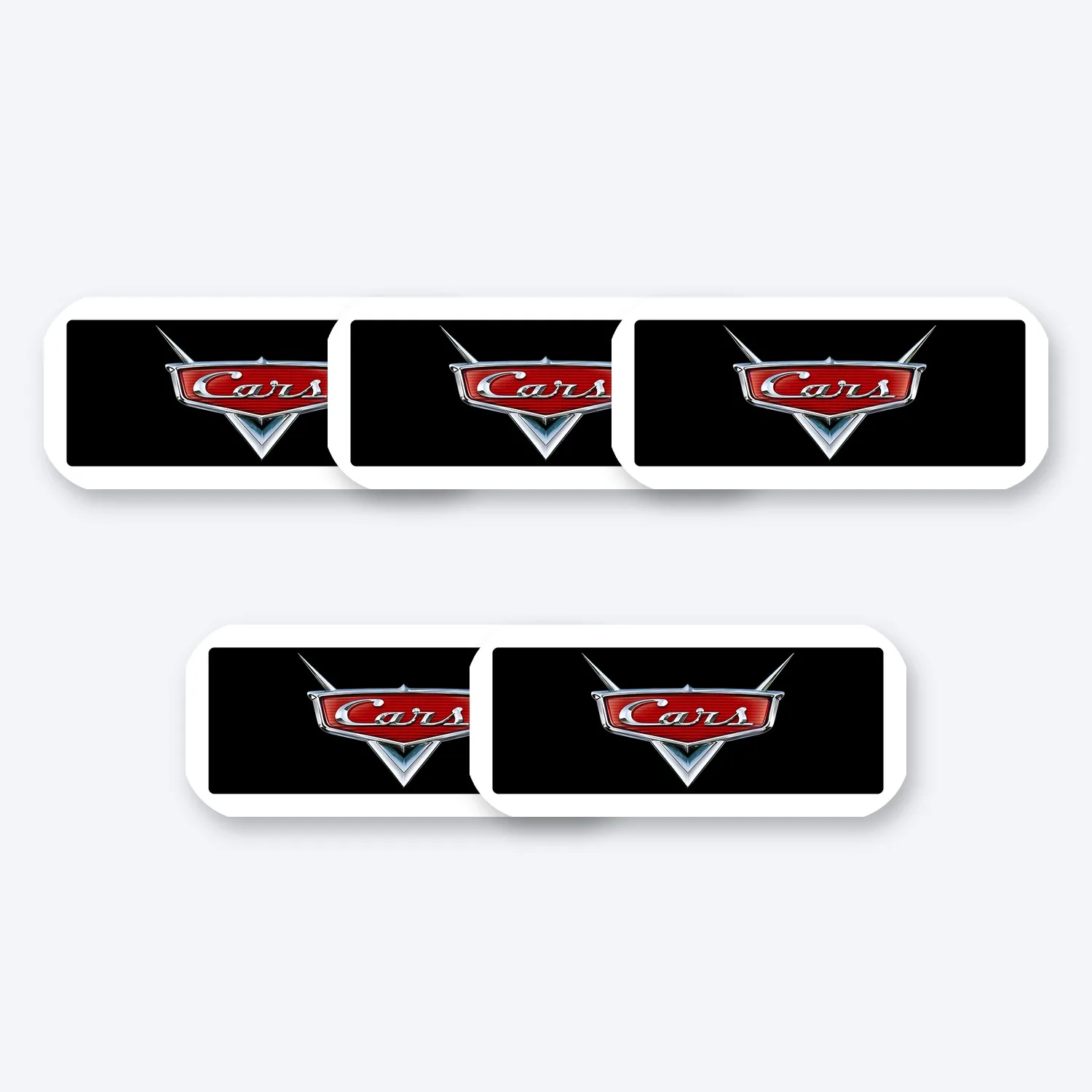 Cars Movie Emblem Aufkleber Set