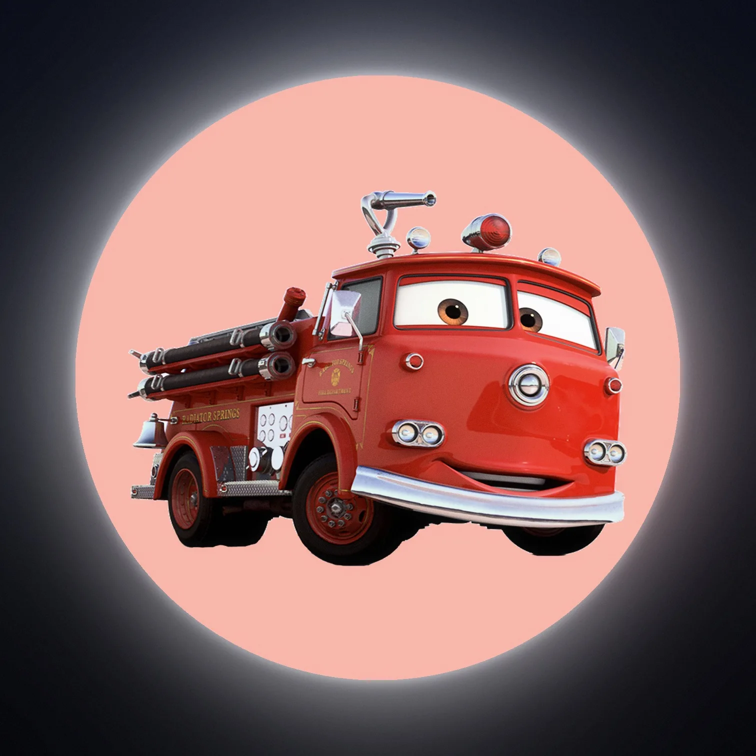 Cars Red Fire Truck LED-Leuchte