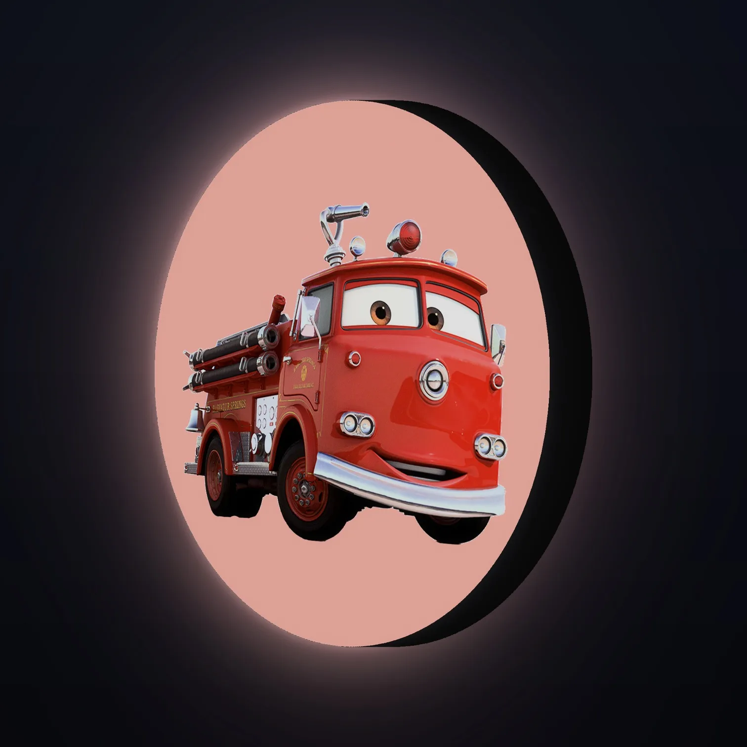 Cars Red Fire Truck LED-Leuchte