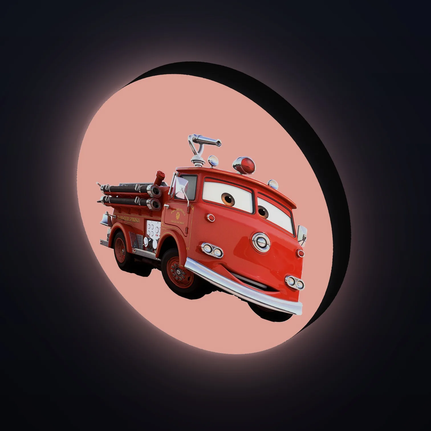 Cars Red Fire Truck LED-Leuchte
