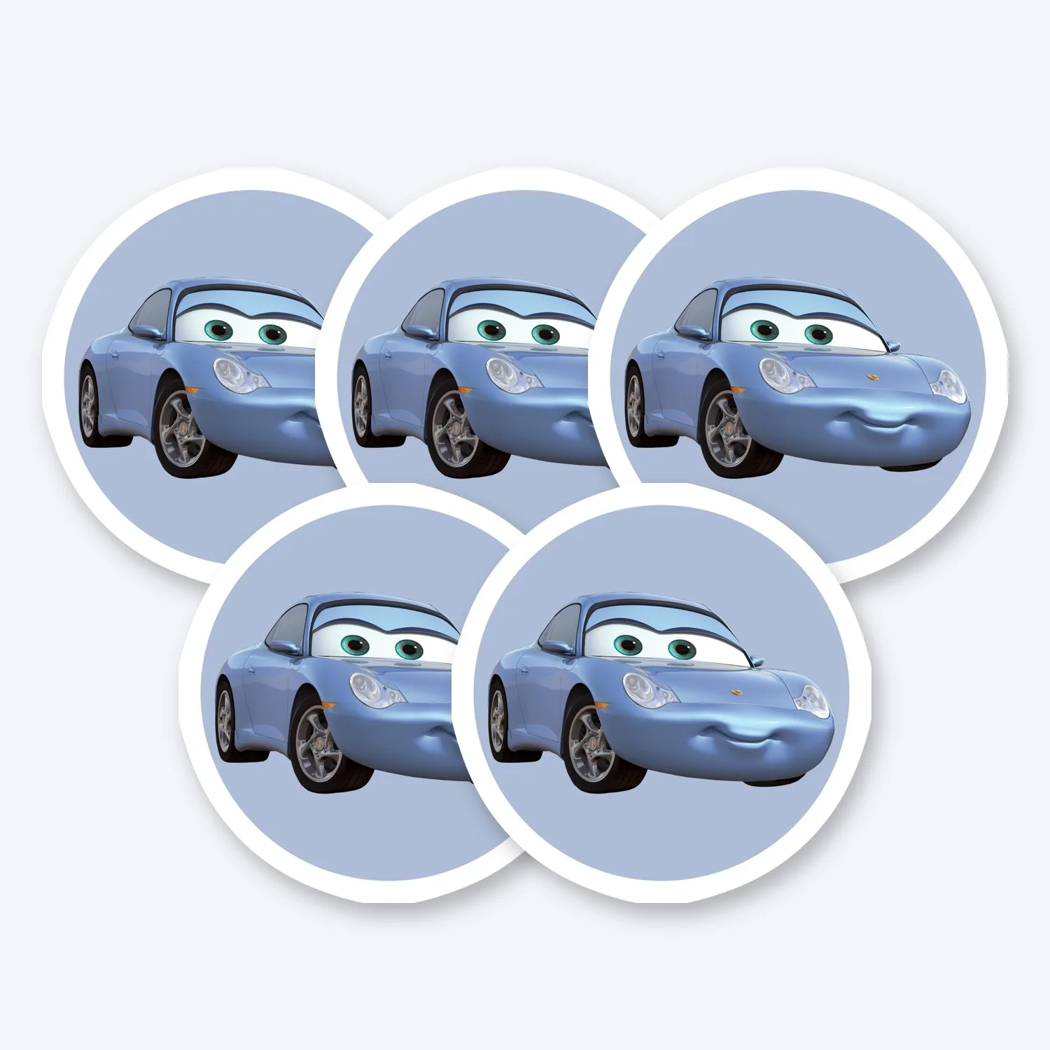 Cars Sally Carrera Aufkleber Set