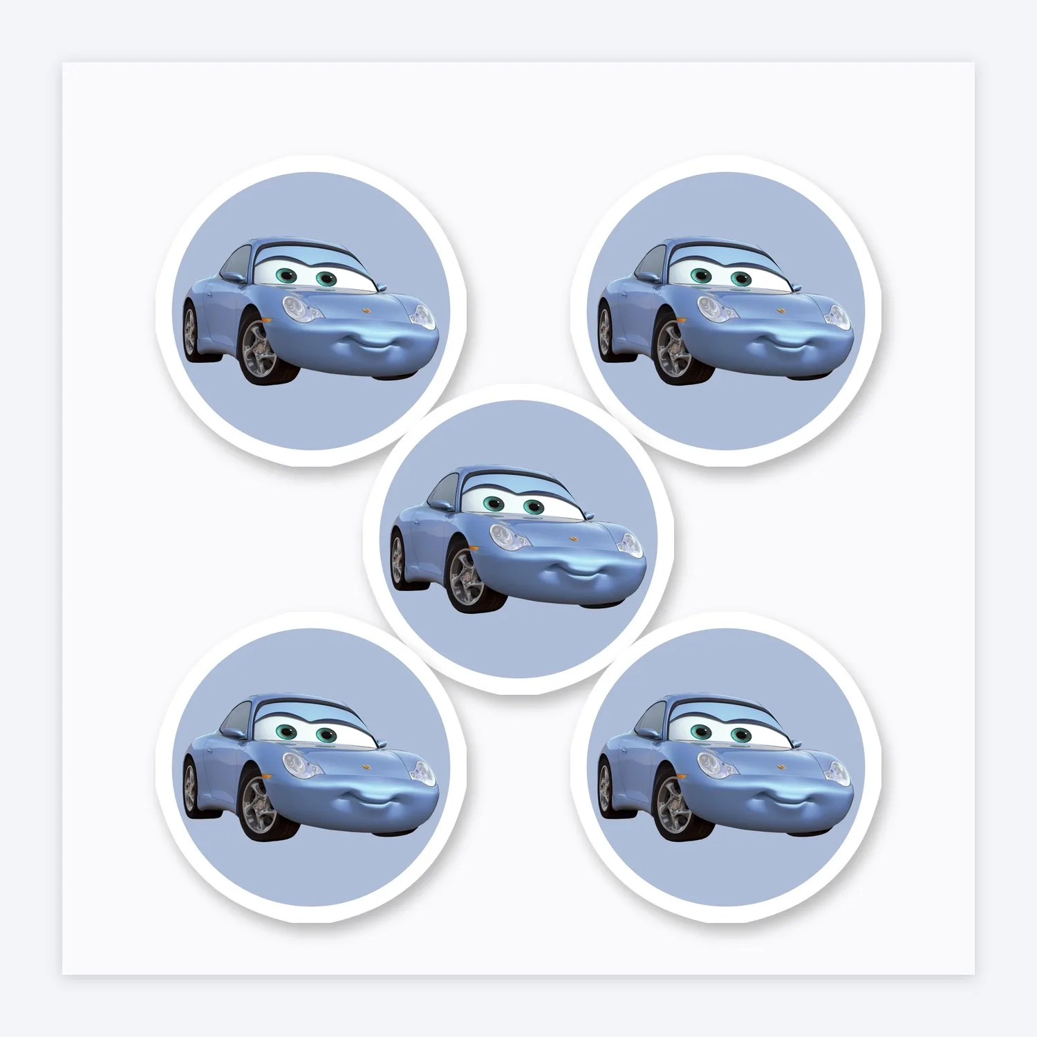 Cars Sally Carrera Aufkleber Set
