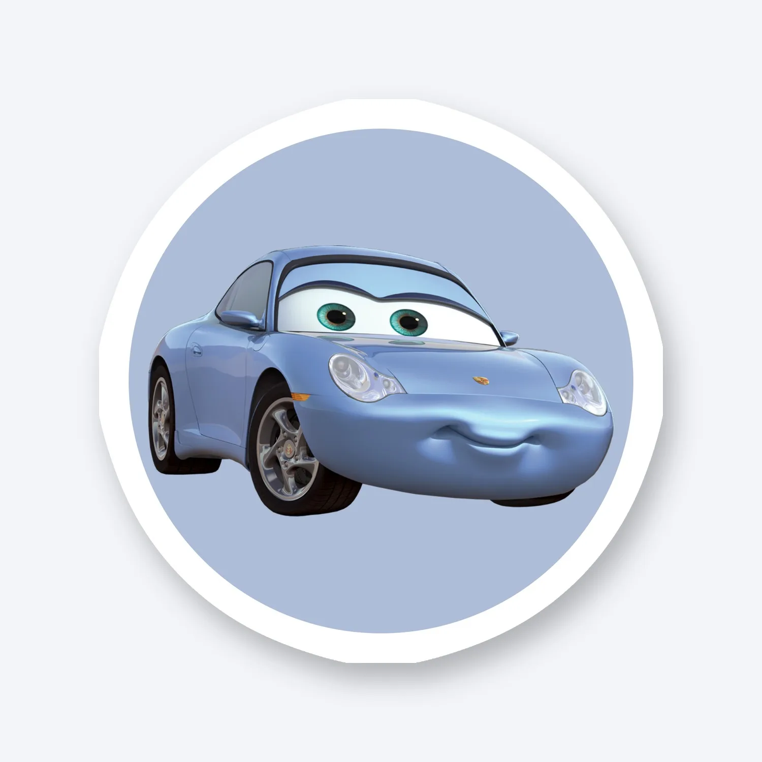 Cars Sally Carrera Aufkleber Set