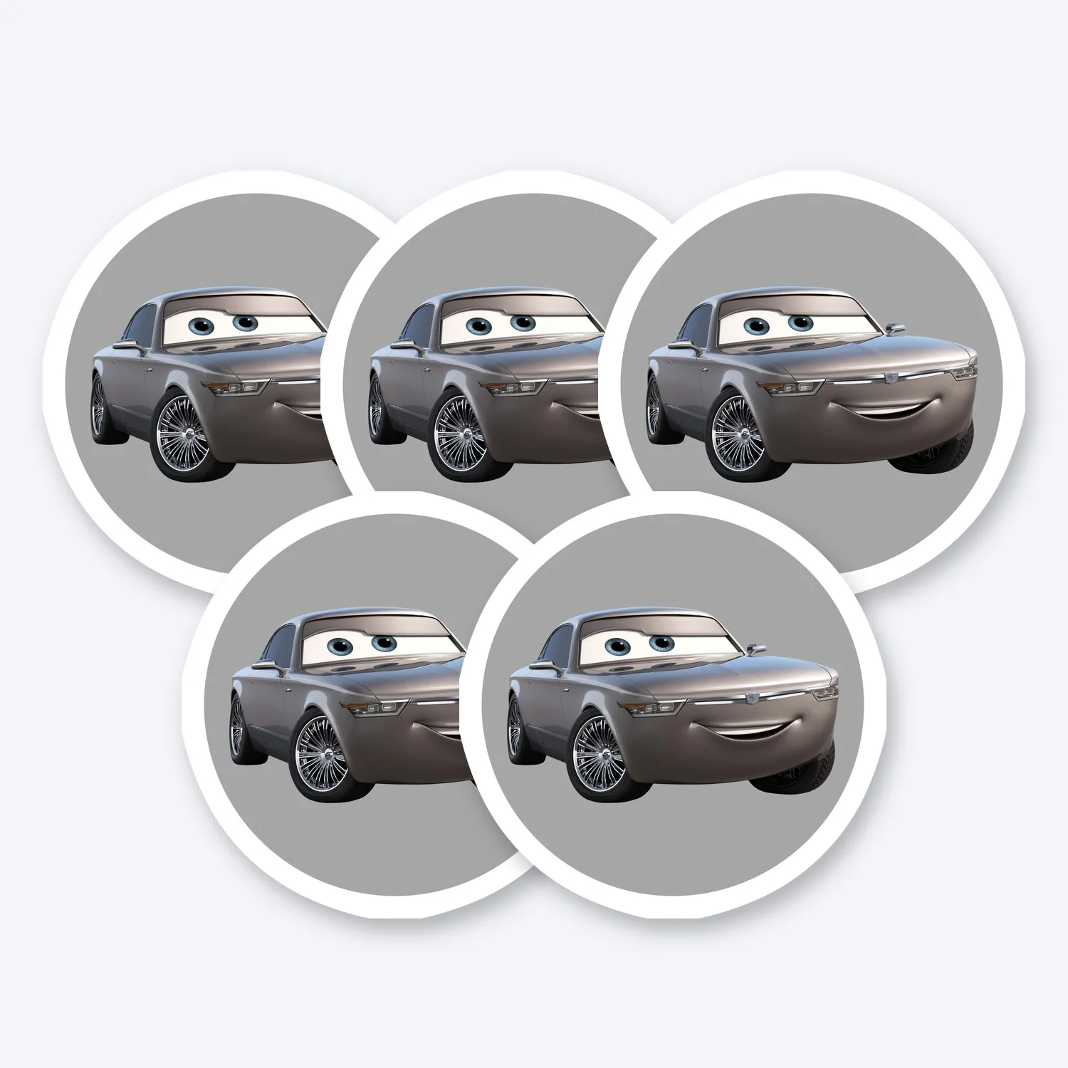 Cars Sterling Aufkleber Set