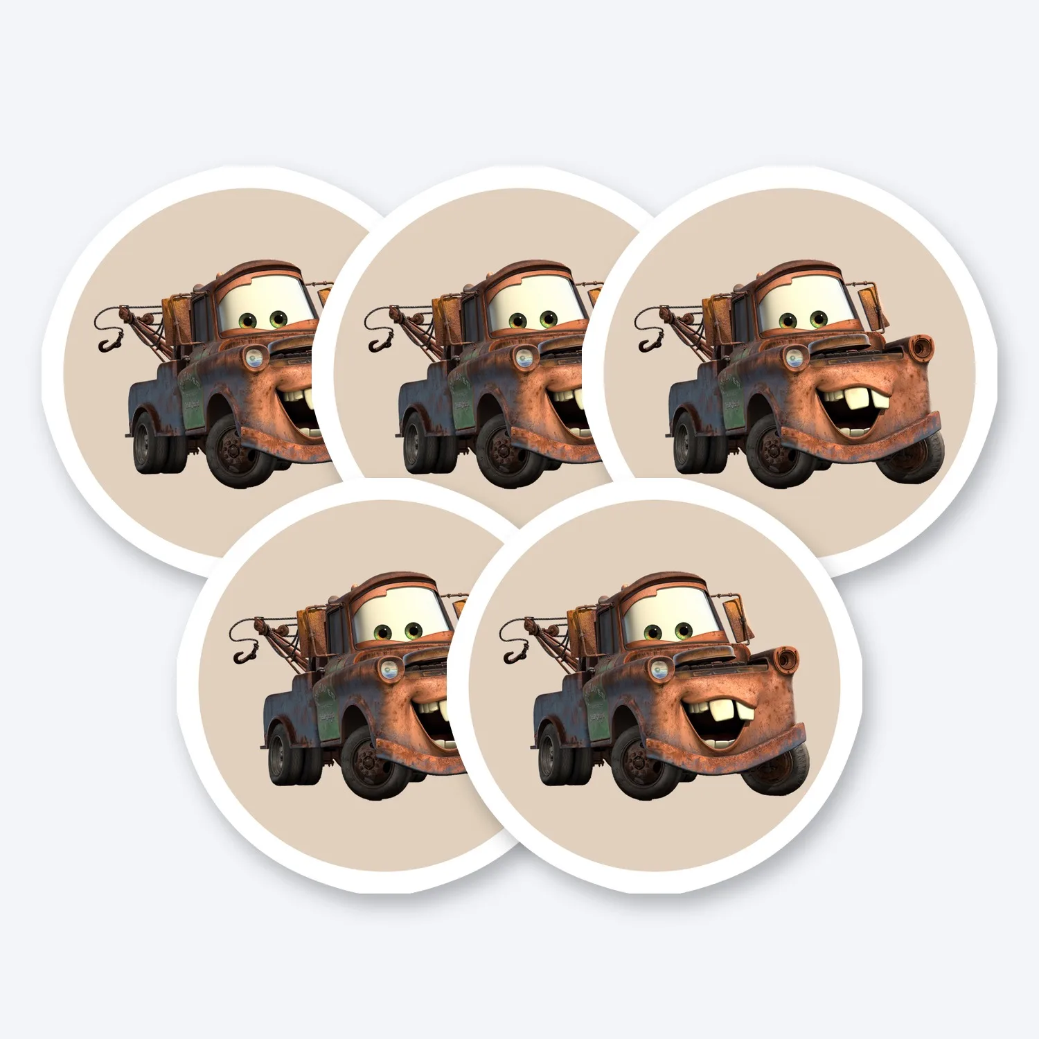 Cars Tow Mater Aufkleber Set