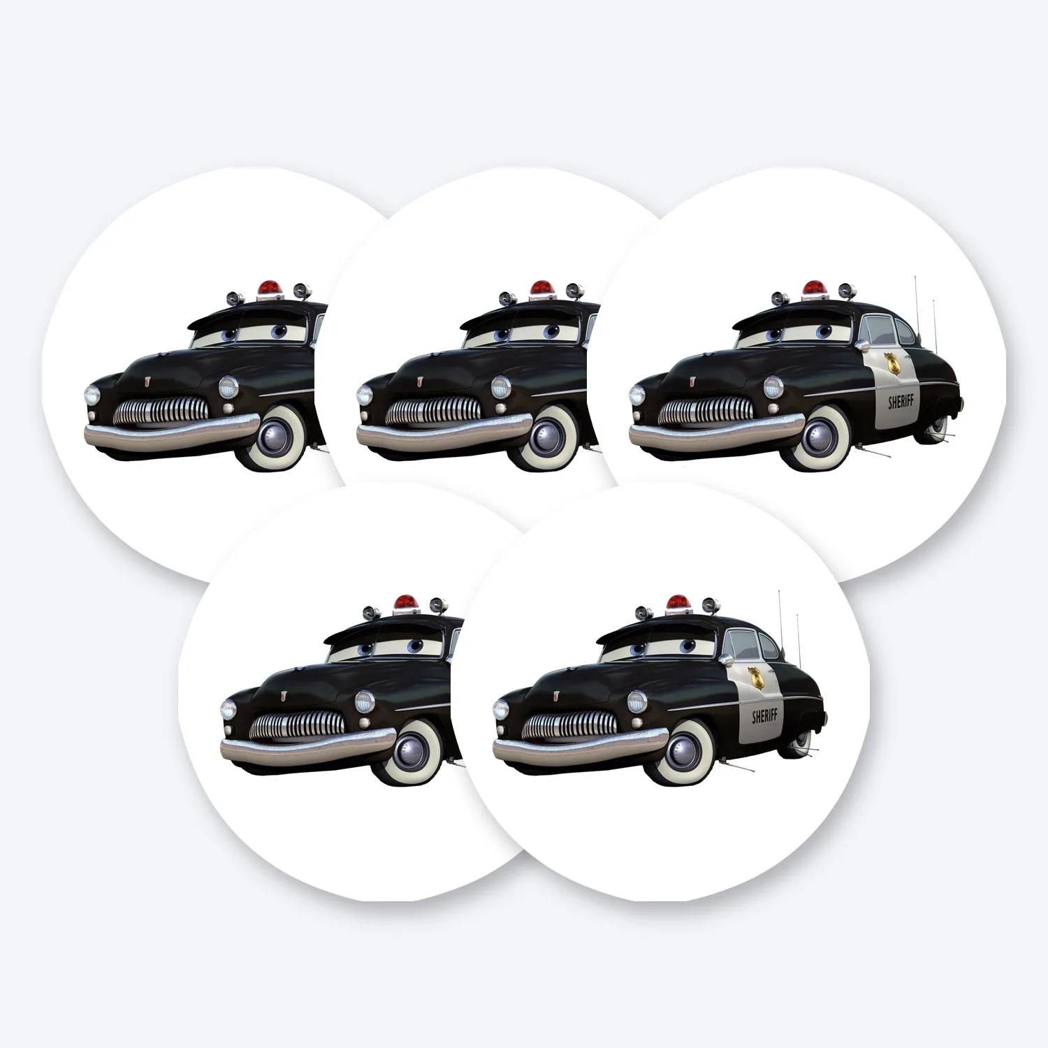 Cars Xerife Aufkleber Set
