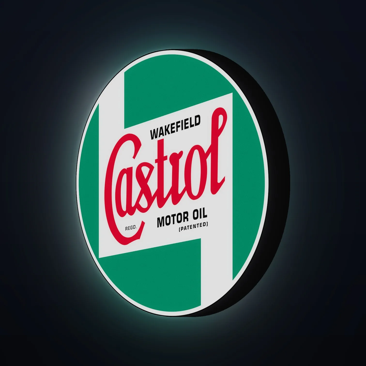 Castrol Motor Oil Klassik LED-Leuchte