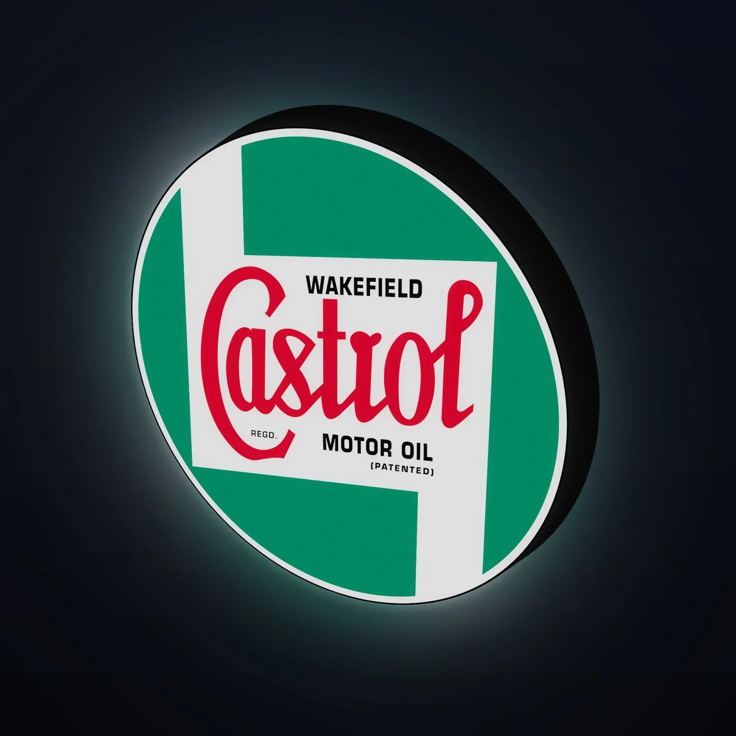 Castrol Motor Oil Klassik LED-Leuchte