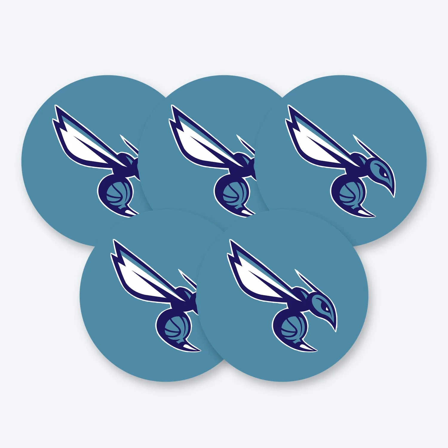 Charlotte Hornets NBA Aufkleber Set
