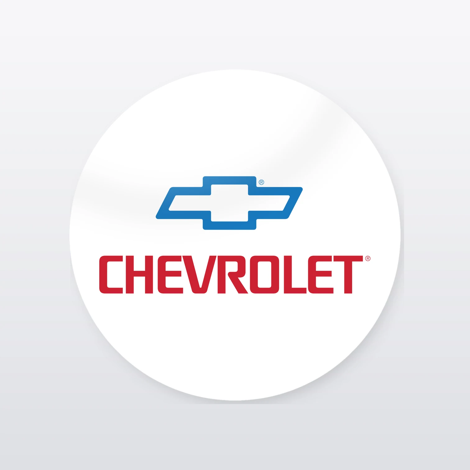 Chevrolet Aufkleber Set – einzelner Aufkleber in Großaufnahme