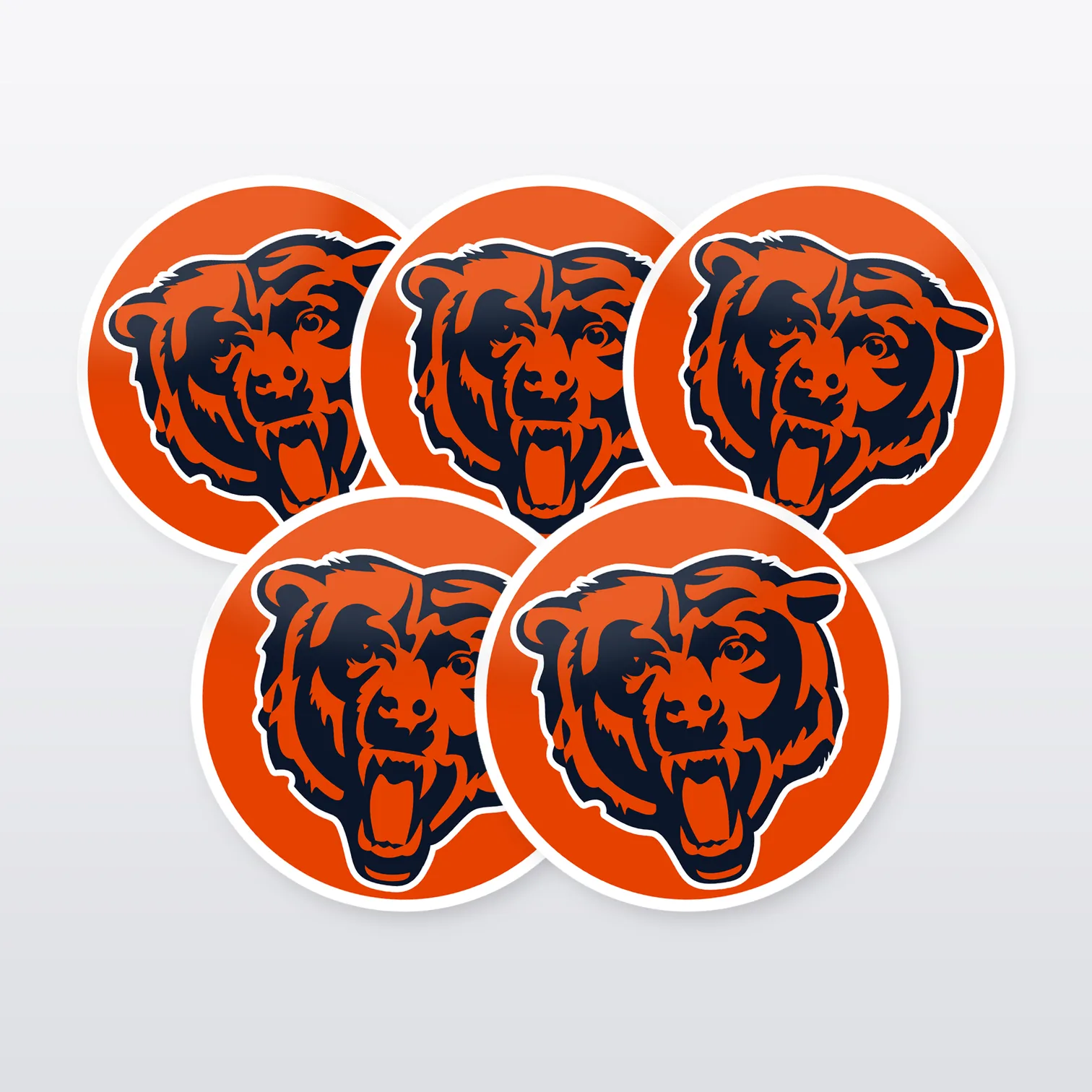 Chicago Bears Aufkleber Set I