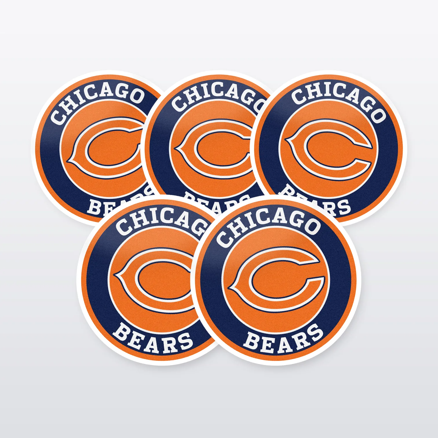 Chicago Bears Aufkleber Set II