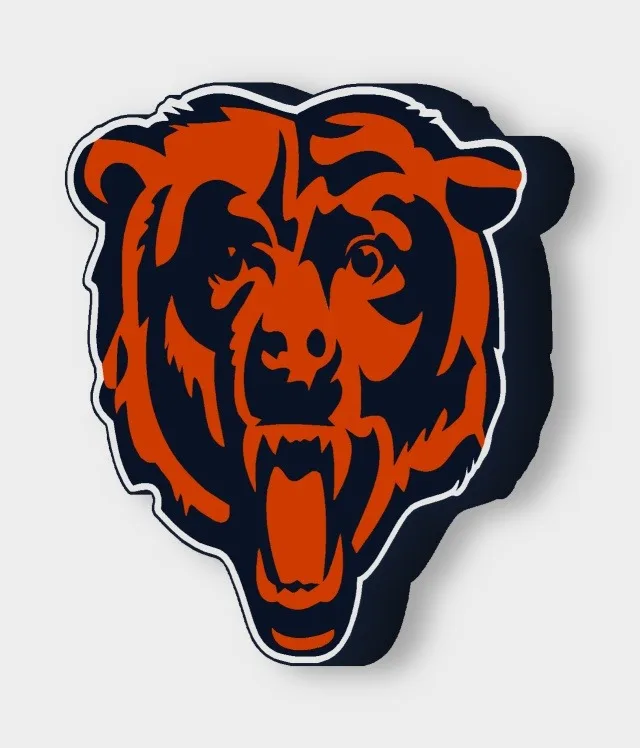 Chicago Bears LED-Leuchtschild