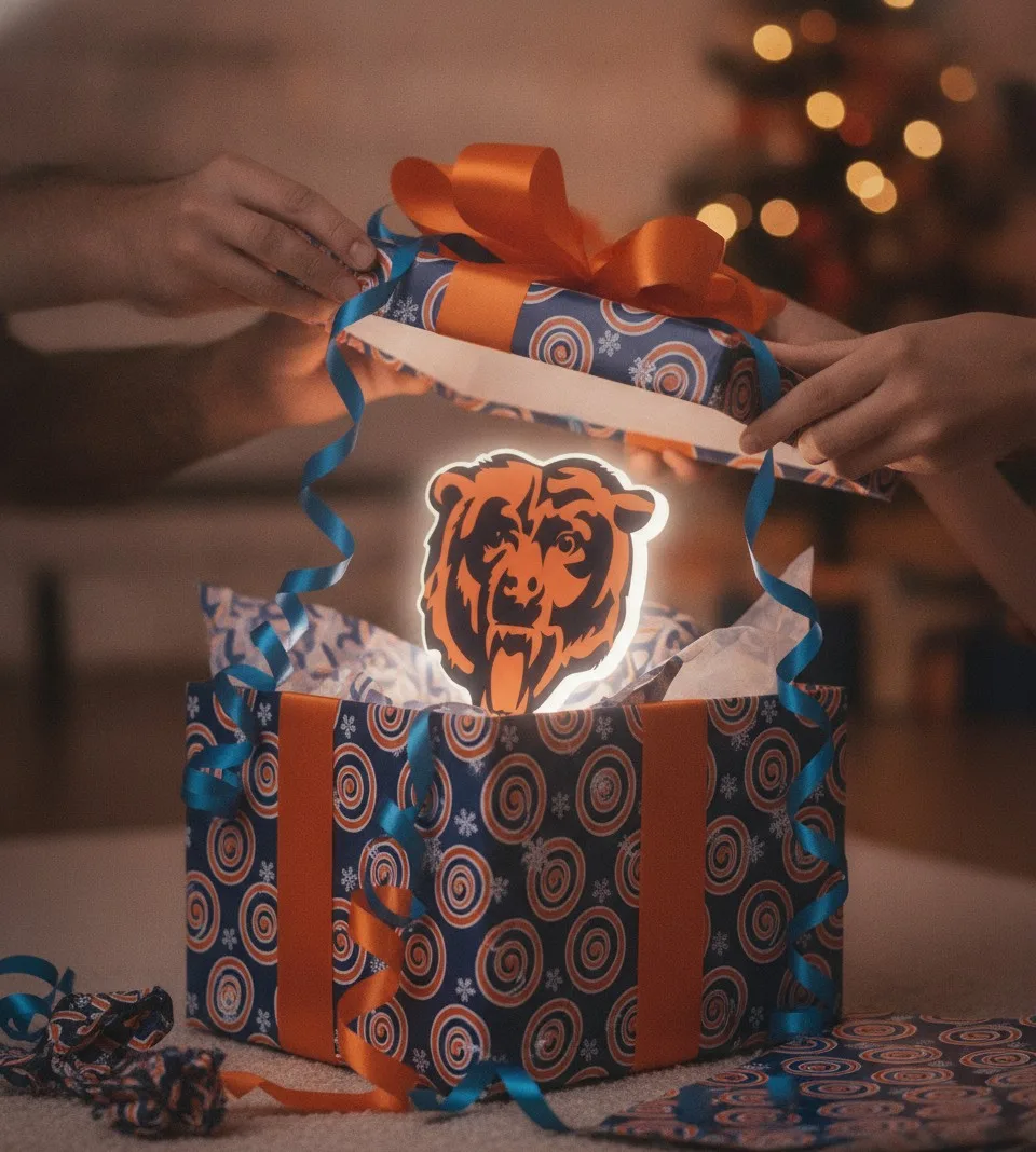 Chicago Bears LED-Leuchtschild