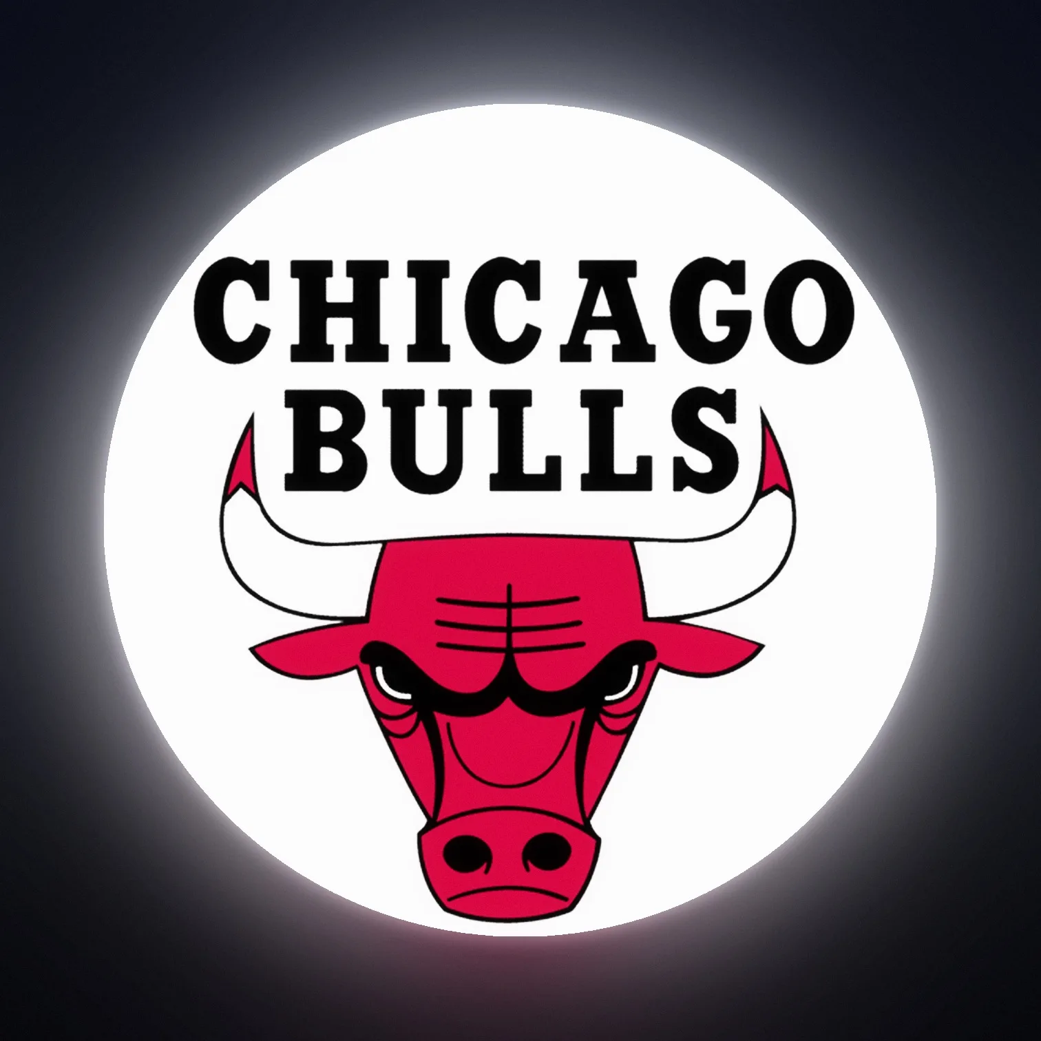 Chicago Bulls NBA LED-Leuchte