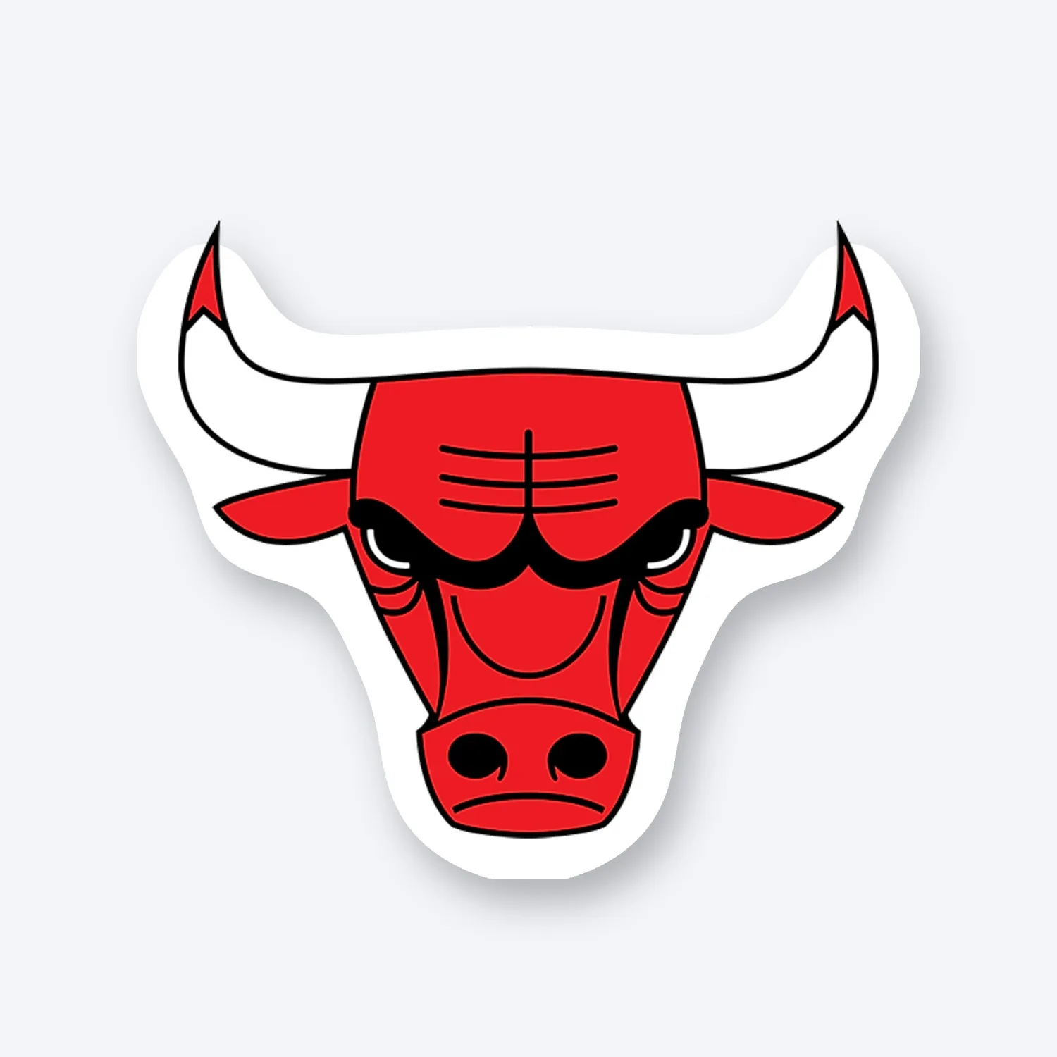 Chicago Bulls Stier Aufkleber Set