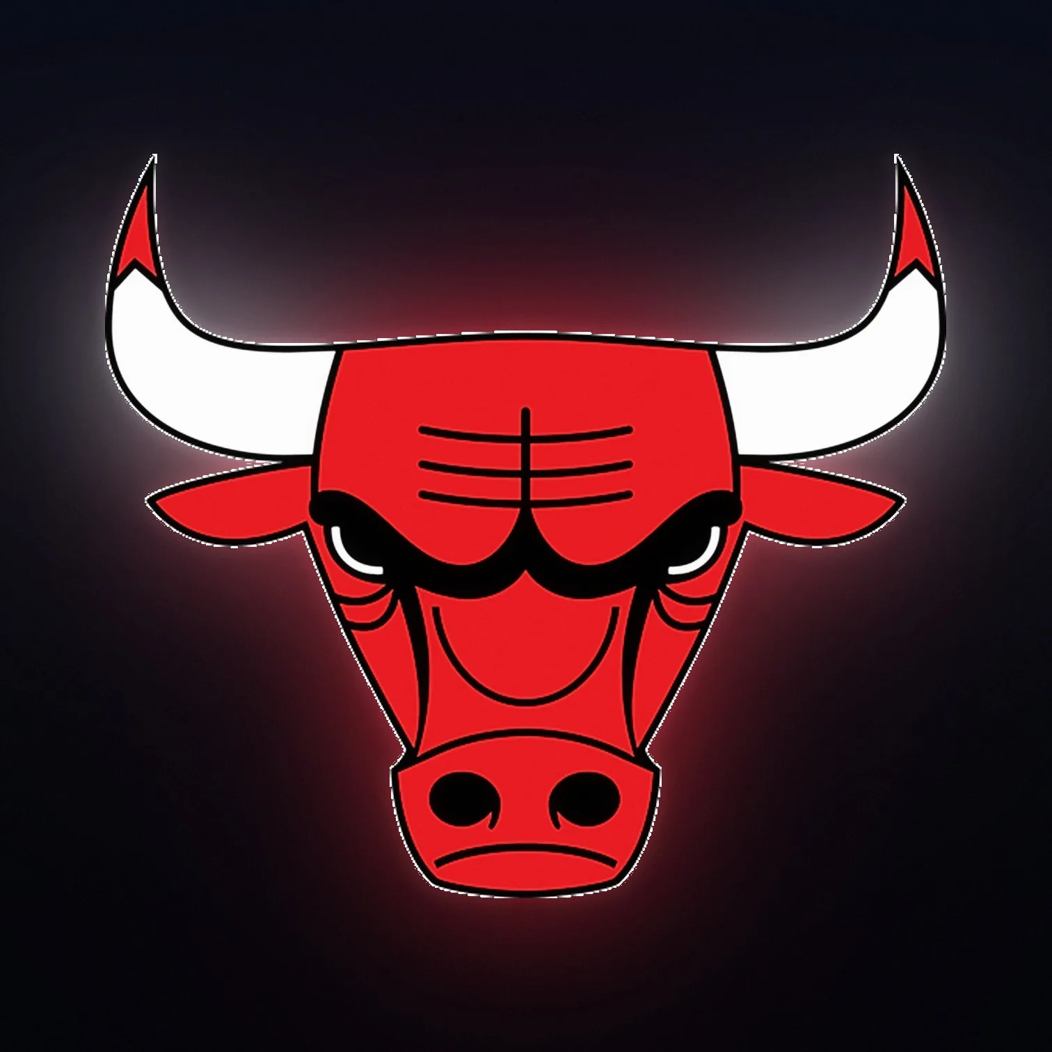 Chicago Bulls Stier LED-Leuchte