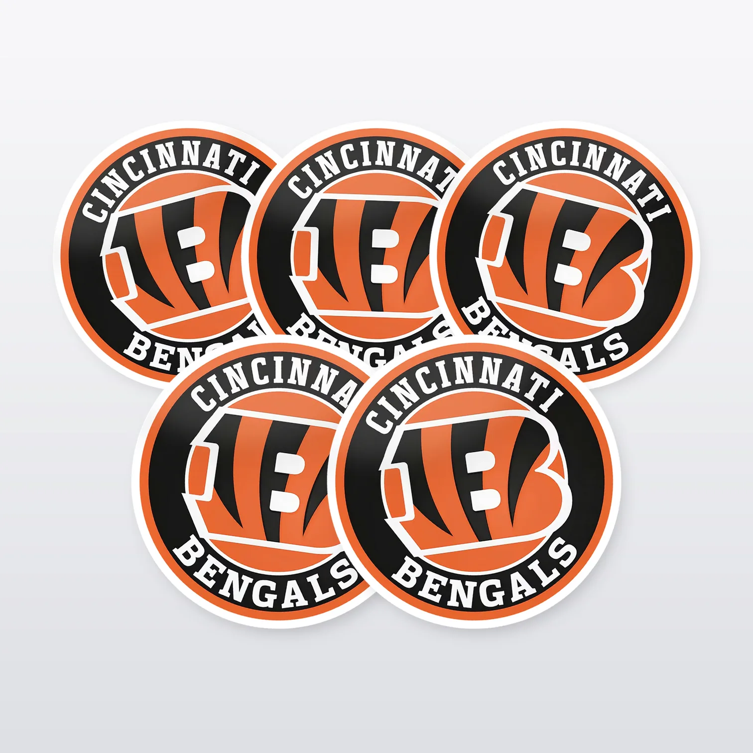 Cincinnati Bengals Aufkleber Set I