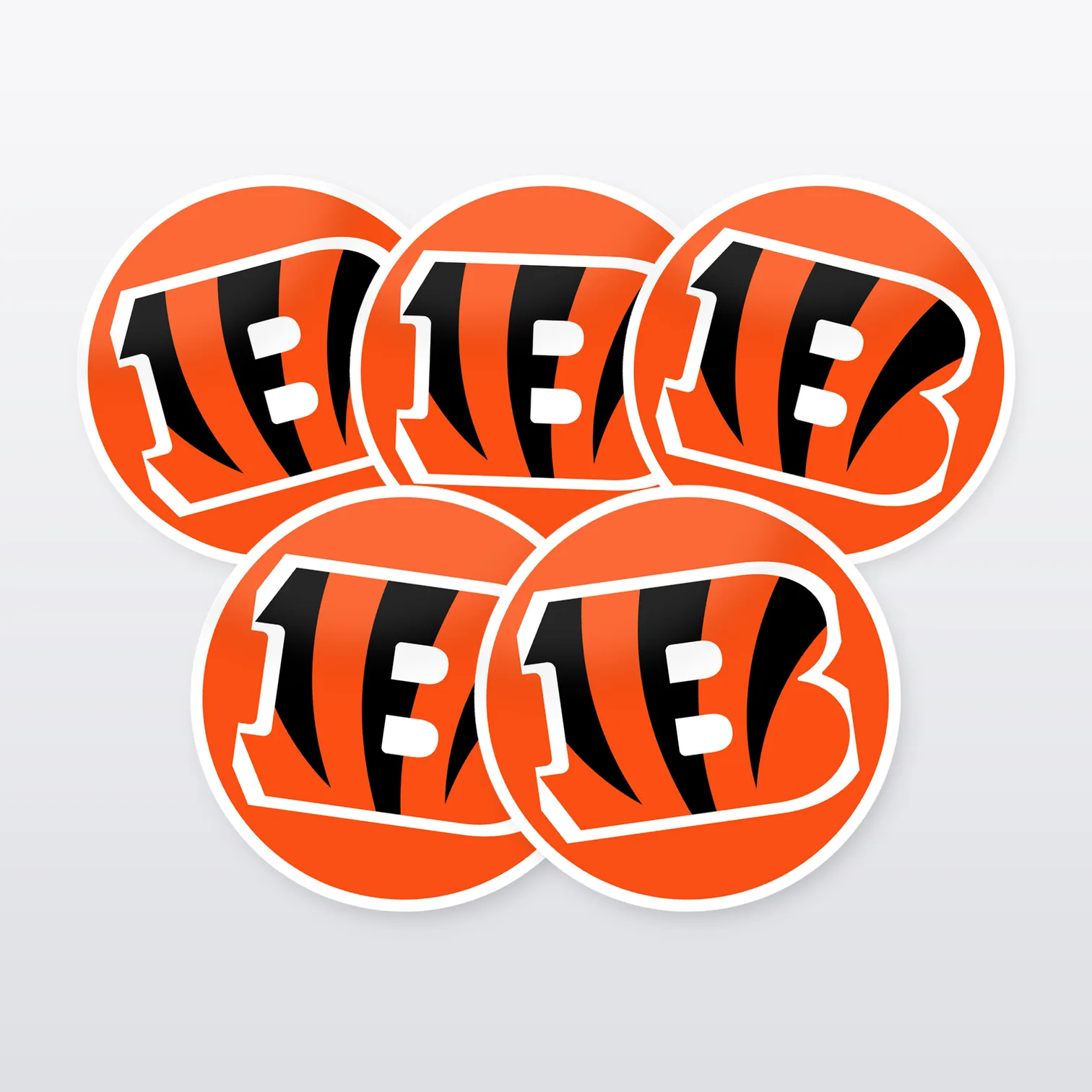 Cincinnati Bengals Aufkleber Set II
