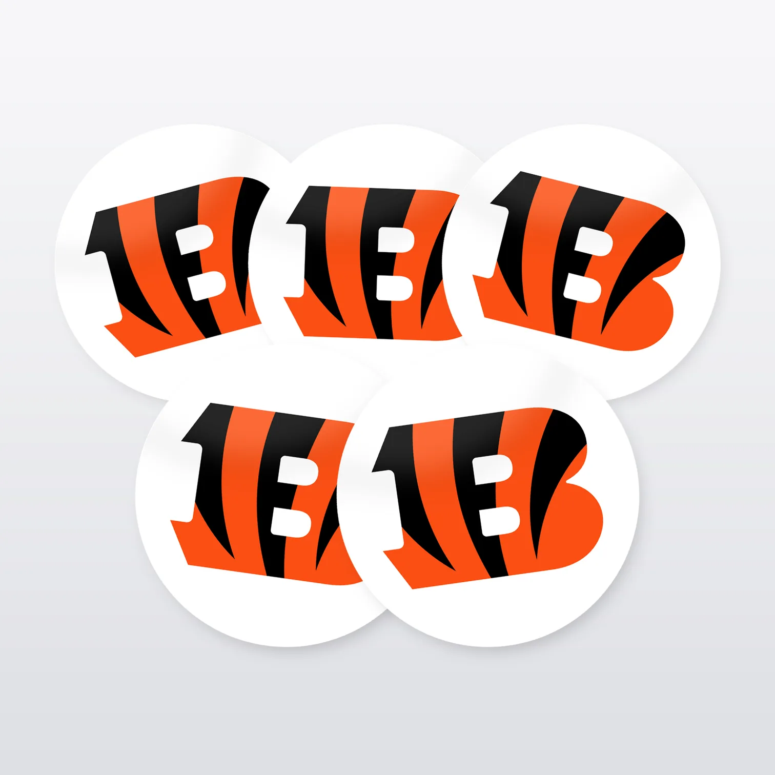 Cincinnati Bengals Aufkleber Set III