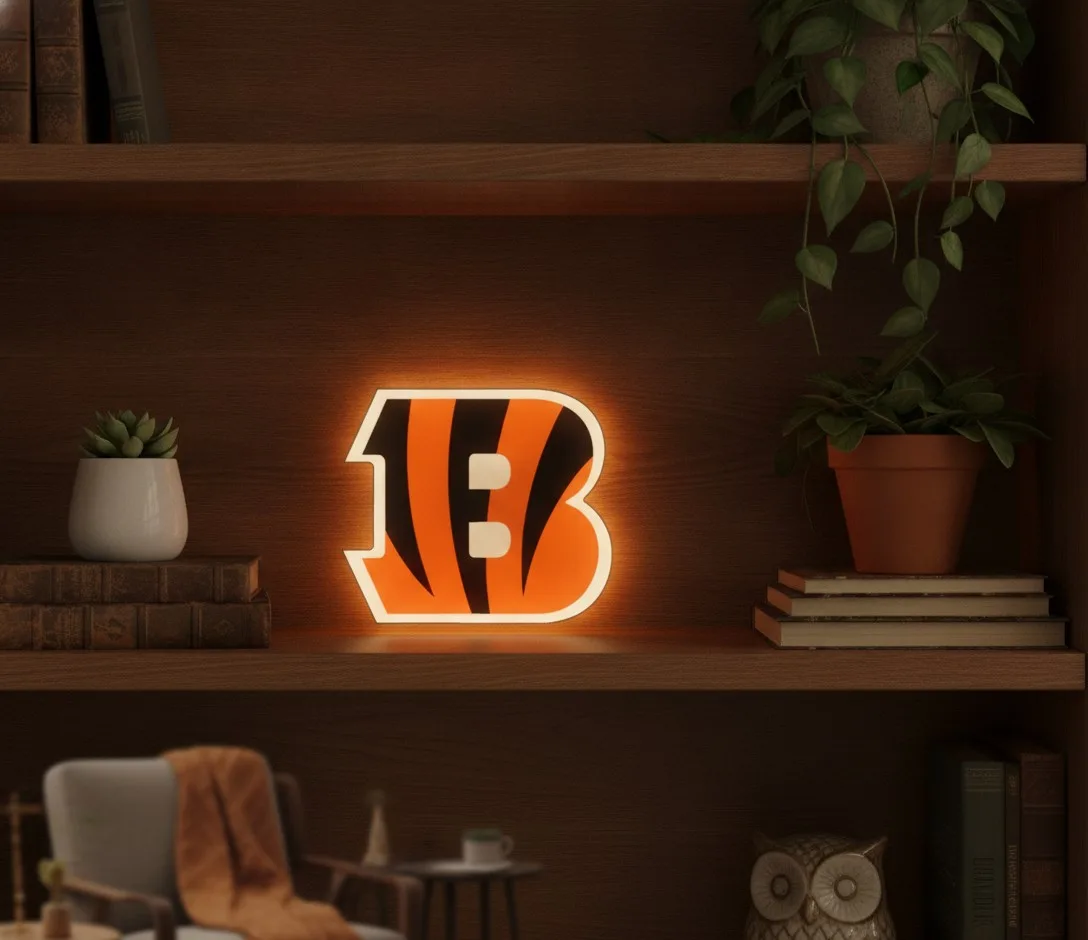 Cincinnati Bengals LED-Leuchtschild