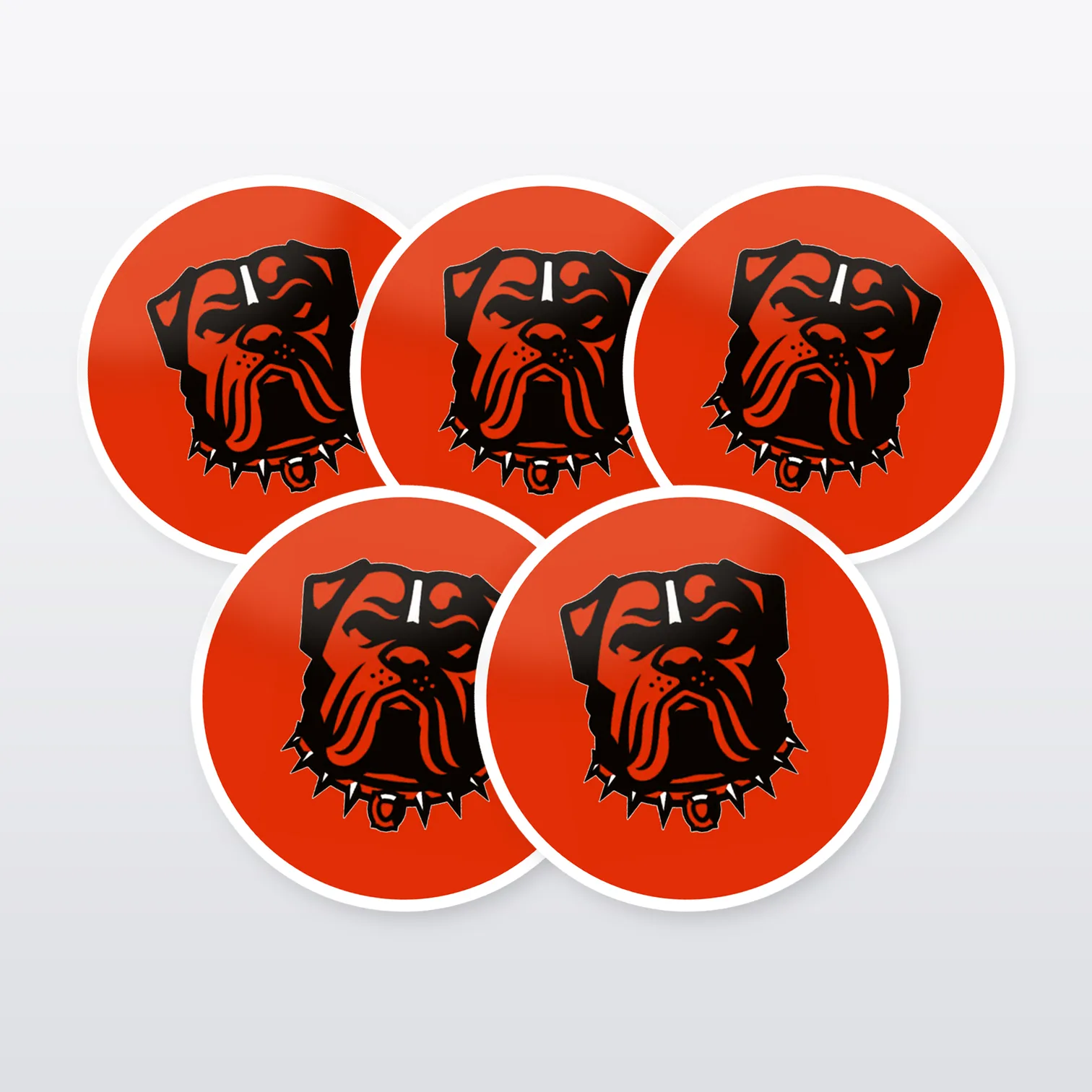 Cleveland Browns Aufkleber Set I