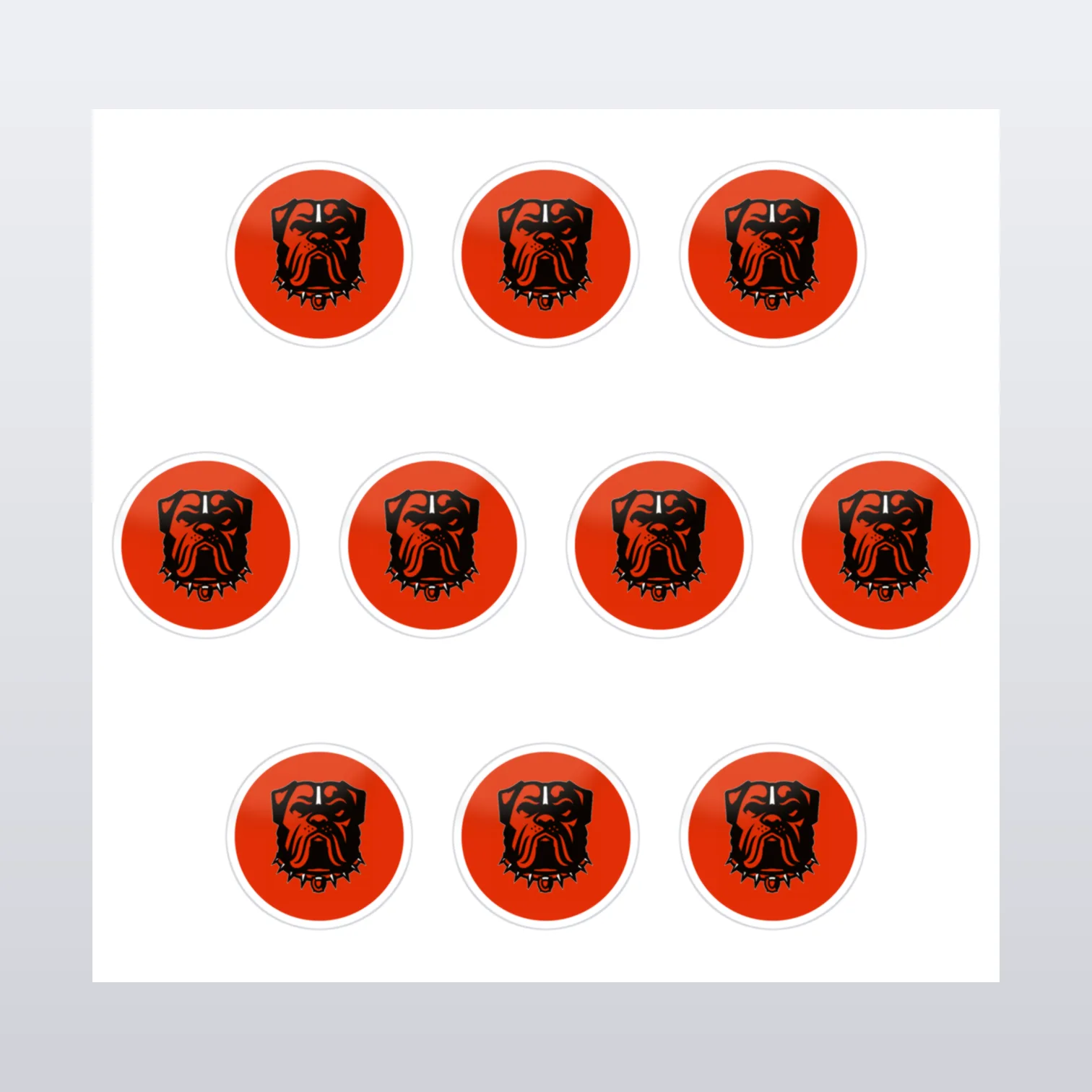 Cleveland Browns Aufkleber Set I