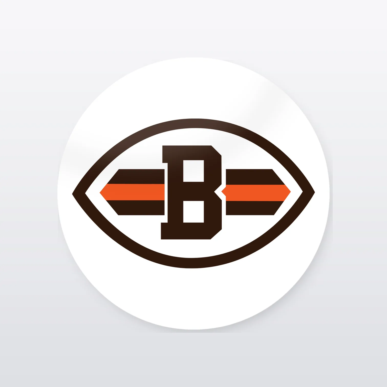 Cleveland Browns Aufkleber Set III