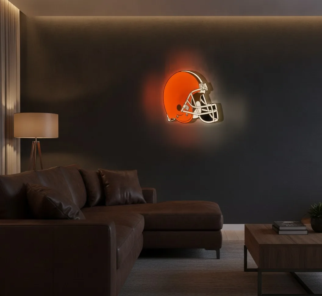 Cleveland Browns LED-Leuchtschild