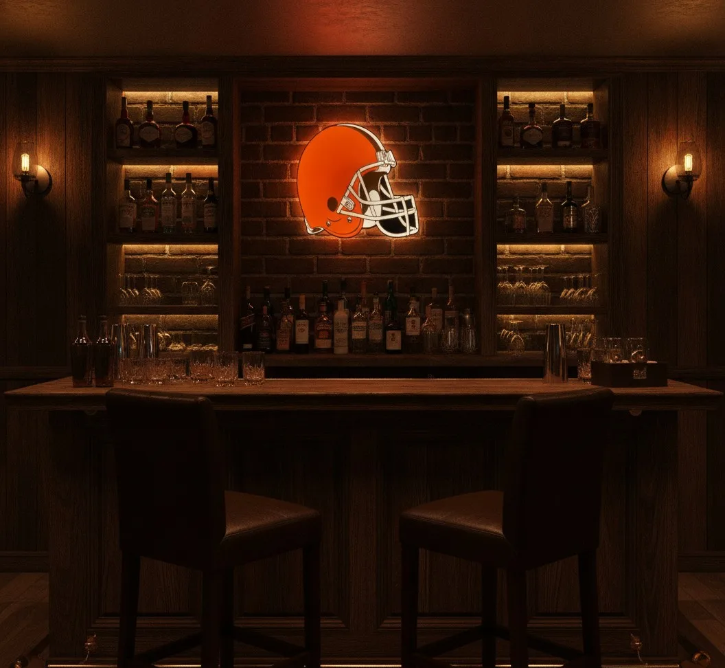 Cleveland Browns LED-Leuchtschild