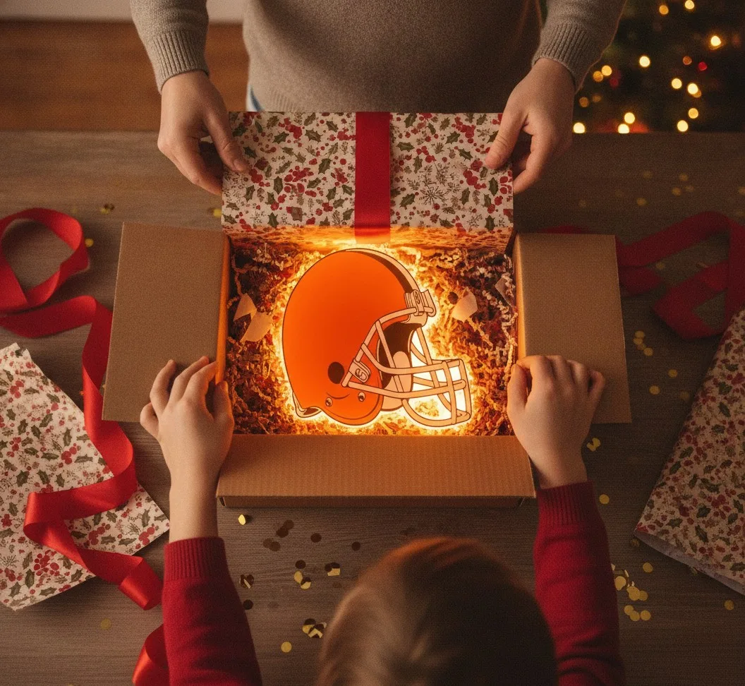 Cleveland Browns LED-Leuchtschild