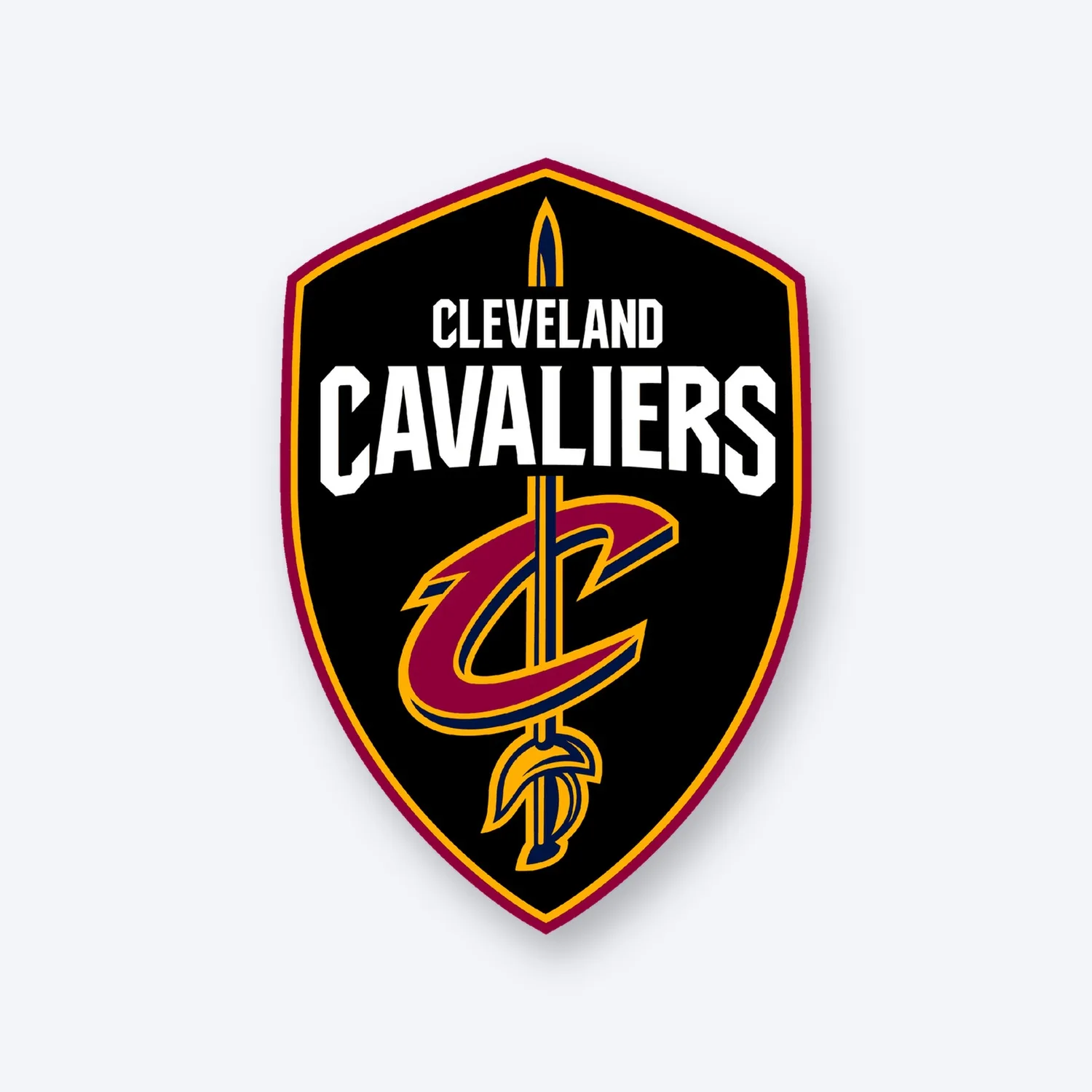 Cleveland Cavaliers NBA Aufkleber Set I