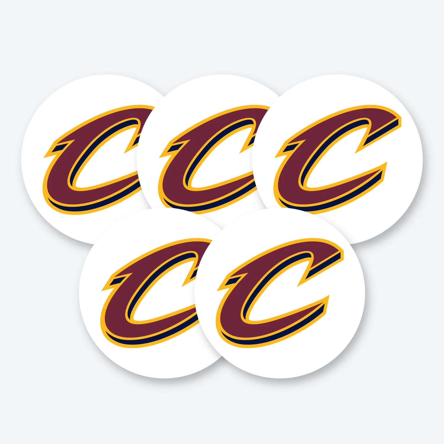 Cleveland Cavaliers NBA Aufkleber Set III