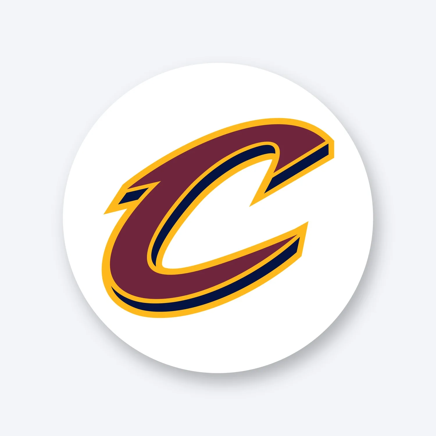 Cleveland Cavaliers NBA Aufkleber Set III