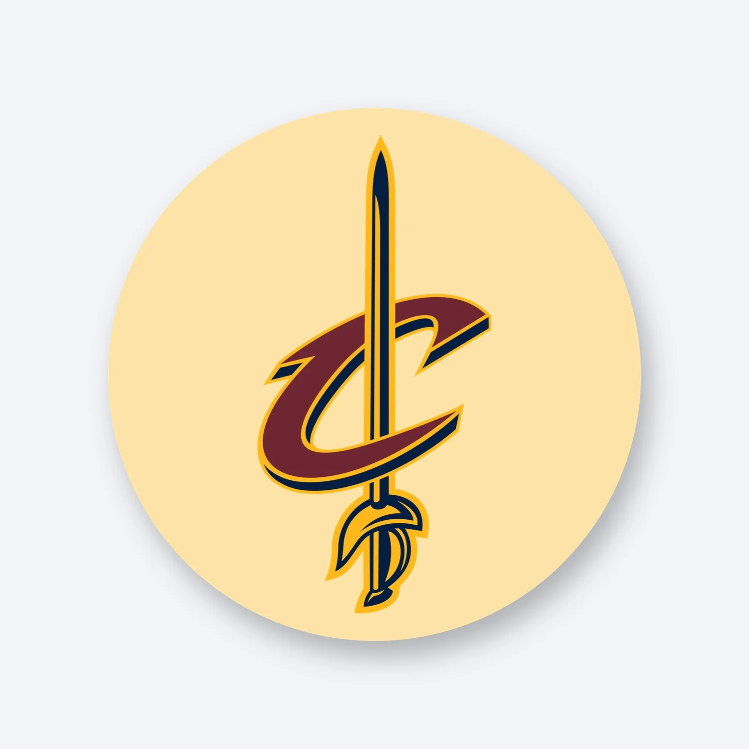 Cleveland Cavaliers NBA Aufkleber Set IV