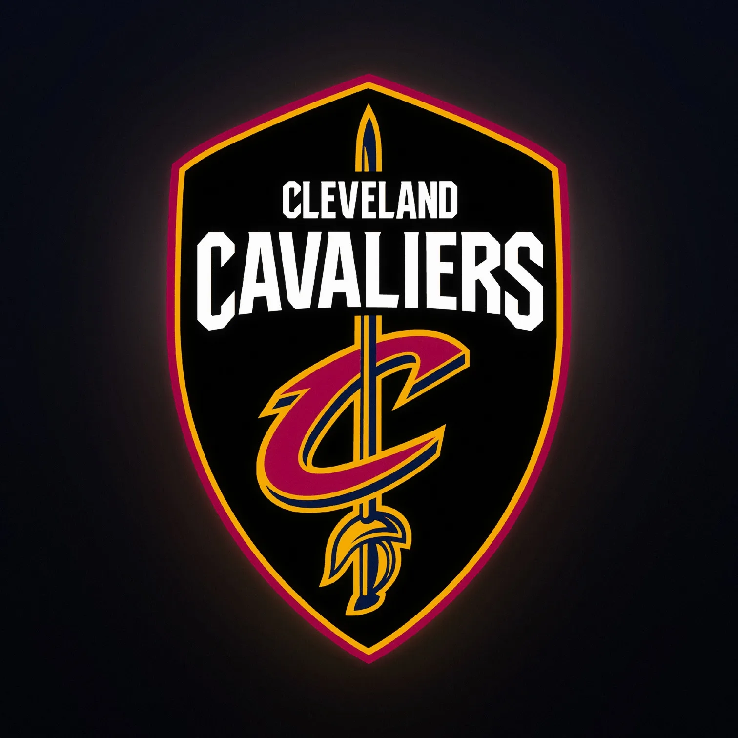 Cleveland Cavaliers NBA LED-Leuchte I