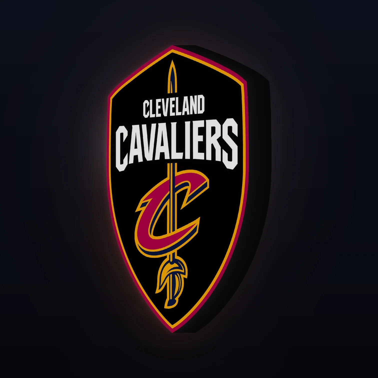 Cleveland Cavaliers NBA LED-Leuchte I
