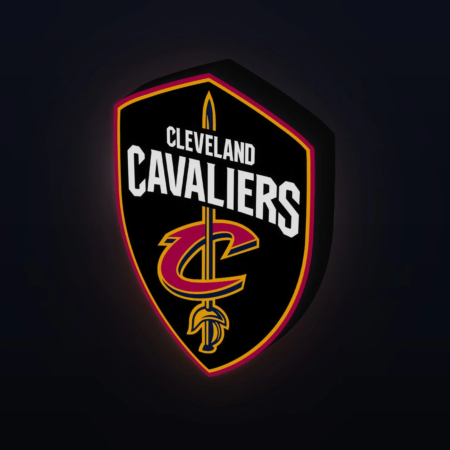 Cleveland Cavaliers NBA LED-Leuchte I