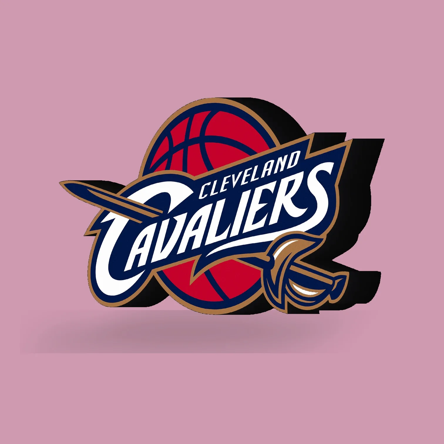 Cleveland Cavaliers NBA LED-Leuchte II