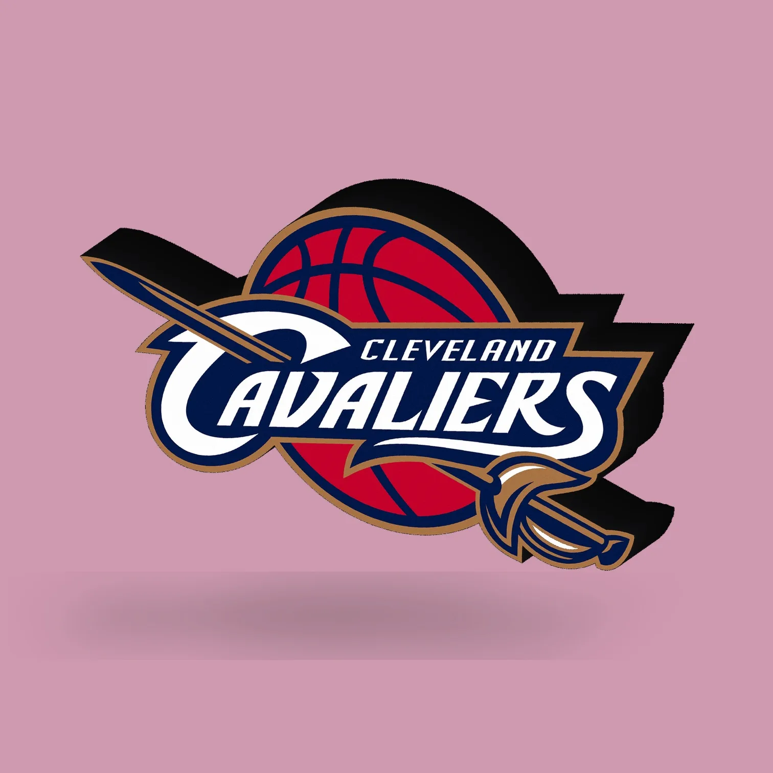 Cleveland Cavaliers NBA LED-Leuchte II
