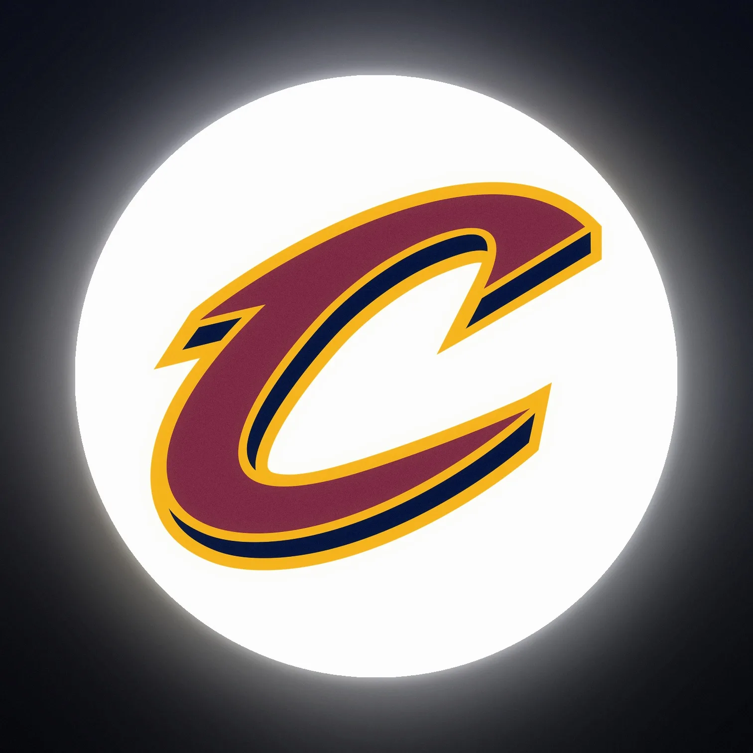 Cleveland Cavaliers NBA LED-Leuchte III
