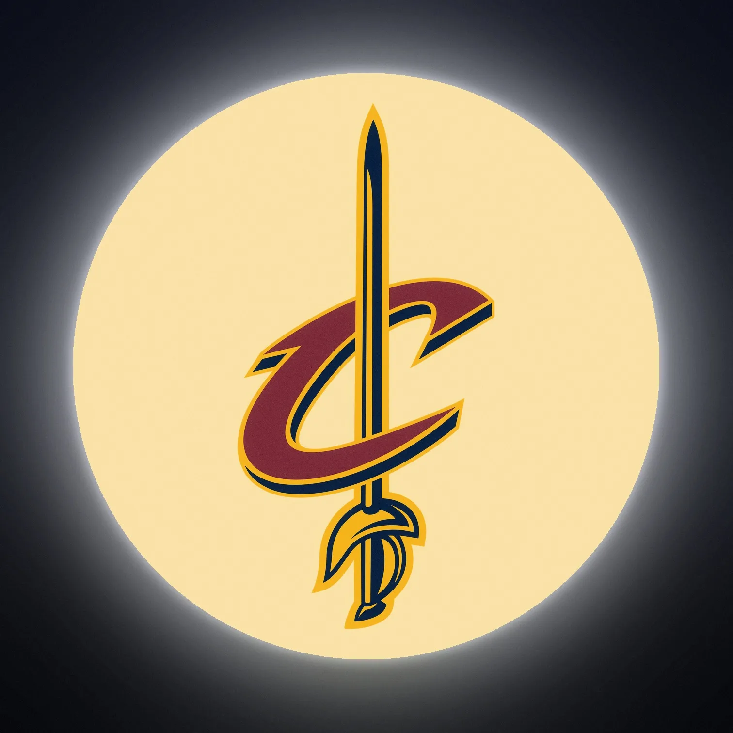 Cleveland Cavaliers NBA LED-Leuchte IV