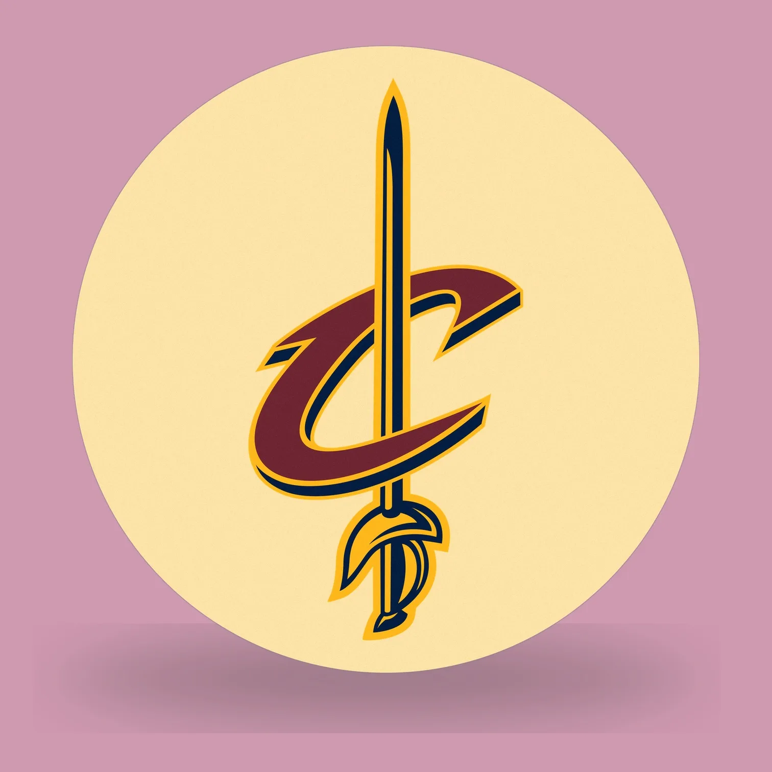 Cleveland Cavaliers NBA LED-Leuchte IV