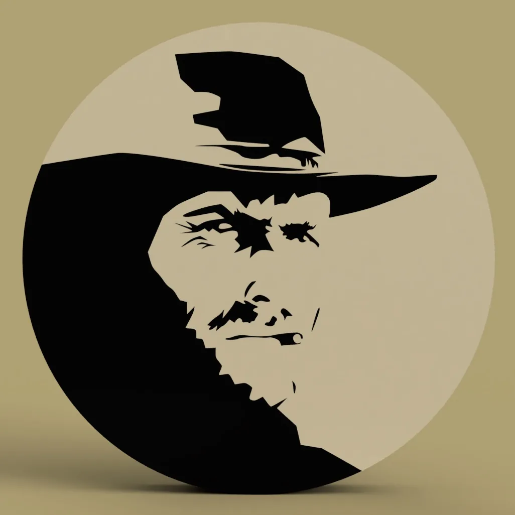 Clint Eastwood LED-Leuchte I