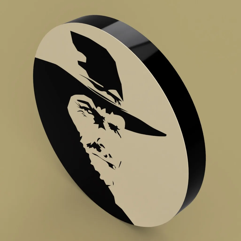 Clint Eastwood LED-Leuchte I