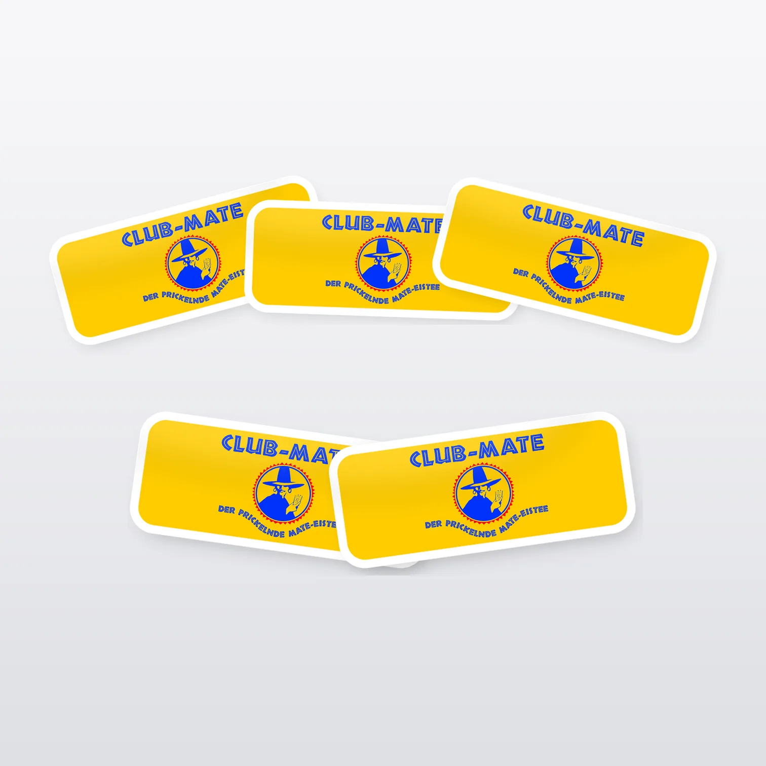 Club Mate Eistee Aufkleber Set