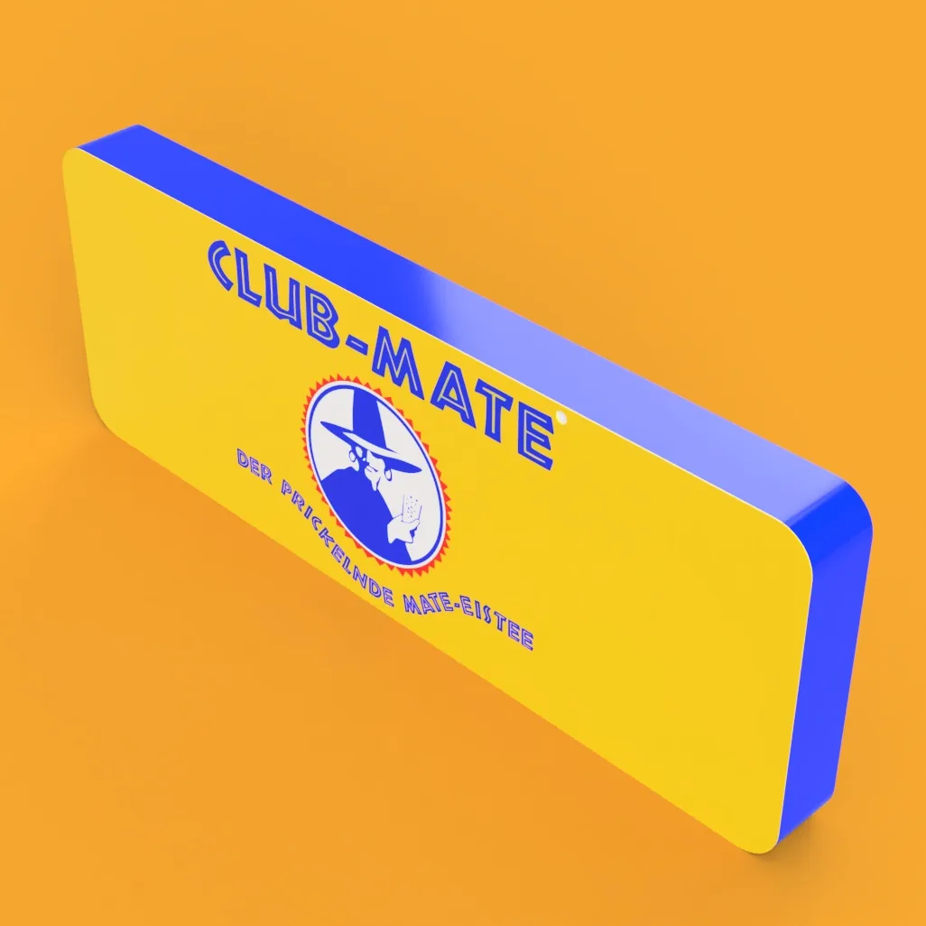 Club Mate Eistee LED-Leuchte